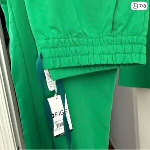 Figs Umman Joggers in Evergreen - Scrub Pants